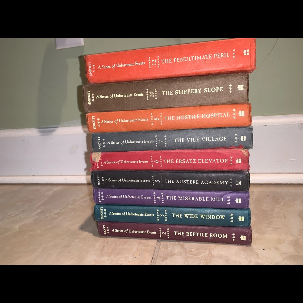 Series of unfortunate events Lemony Snicket